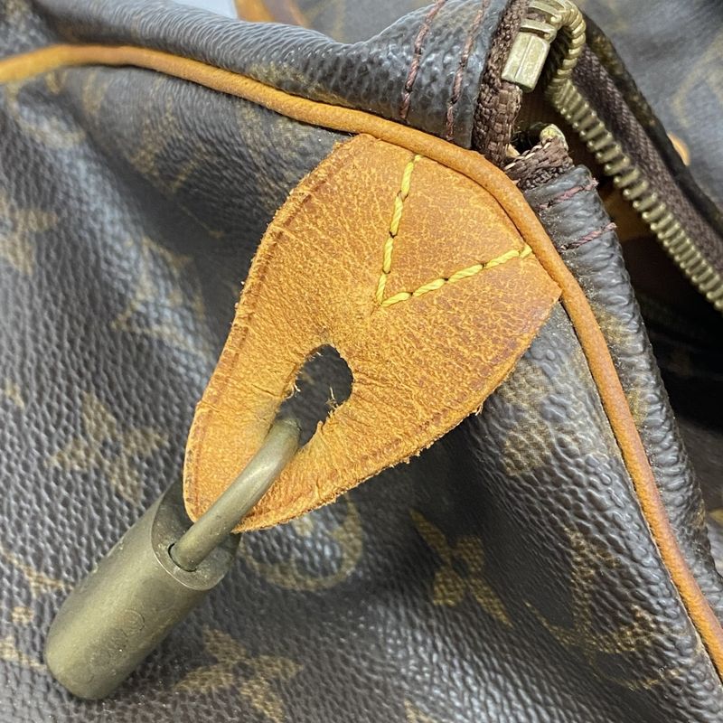 Louis Vuitton Handbag Monogram Speedy 30 M41108 Brown Ladies