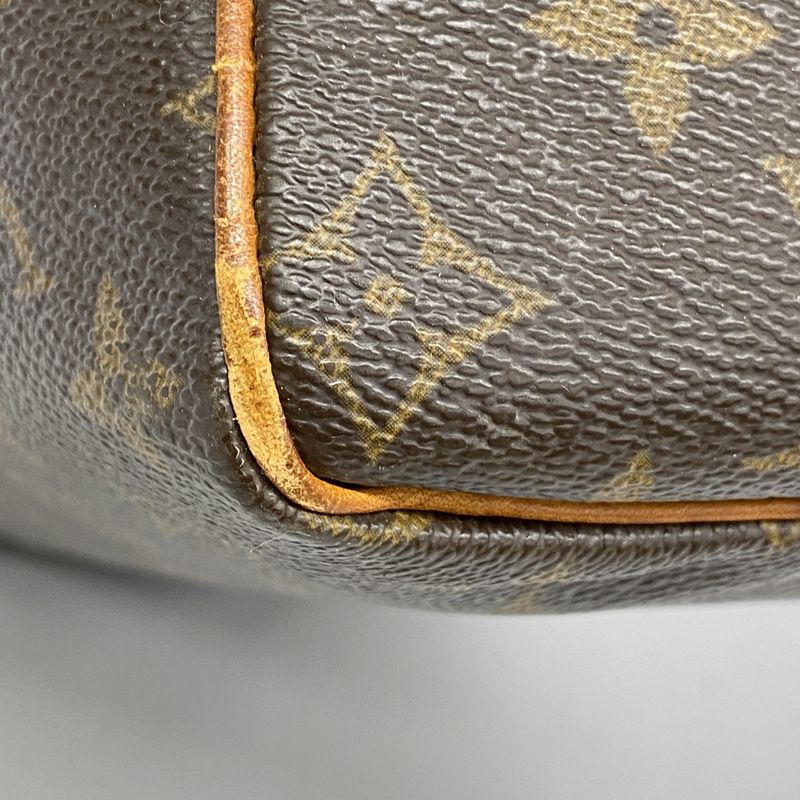 Louis Vuitton Handbag Monogram Speedy 30 M41108 Brown Ladies