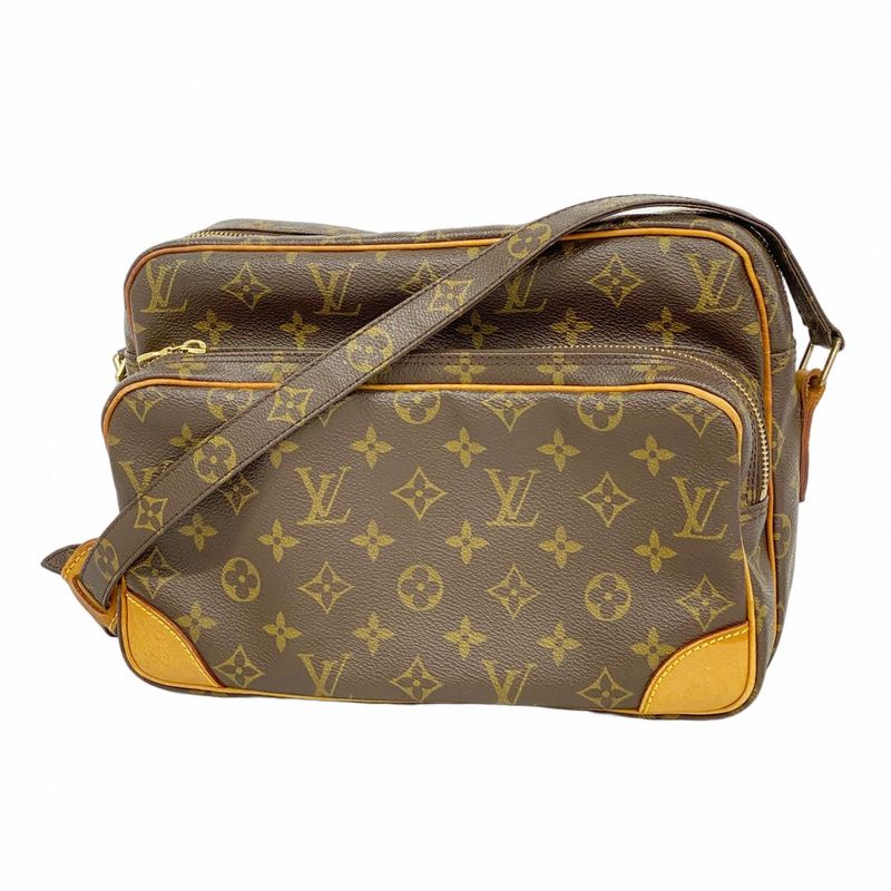 Louis Vuitton Shoulder Bag Monogram Nile M45244 Brown Ladies