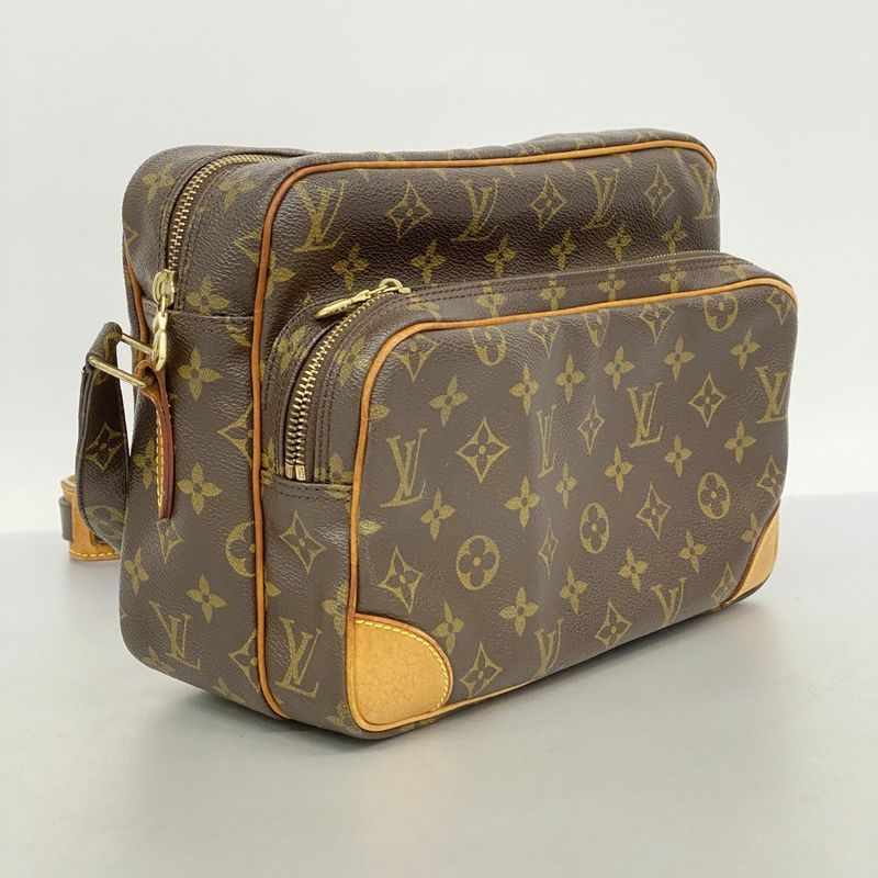Louis Vuitton Shoulder Bag Monogram Nile M45244 Brown Ladies