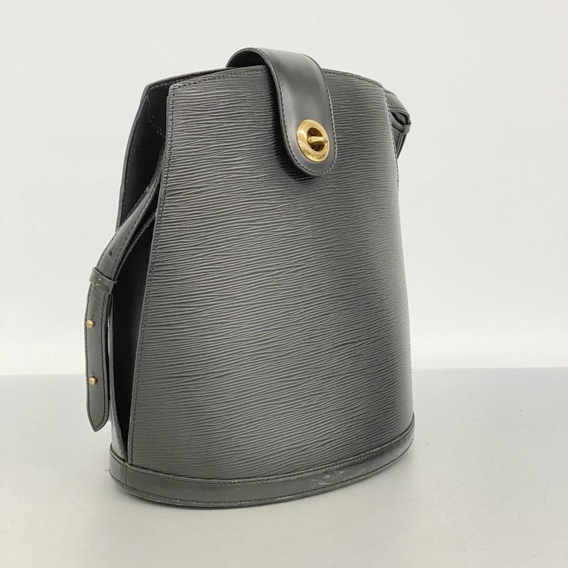 Louis Vuitton Epi Cluny Shoulder Bag M52252 Noir Black Women