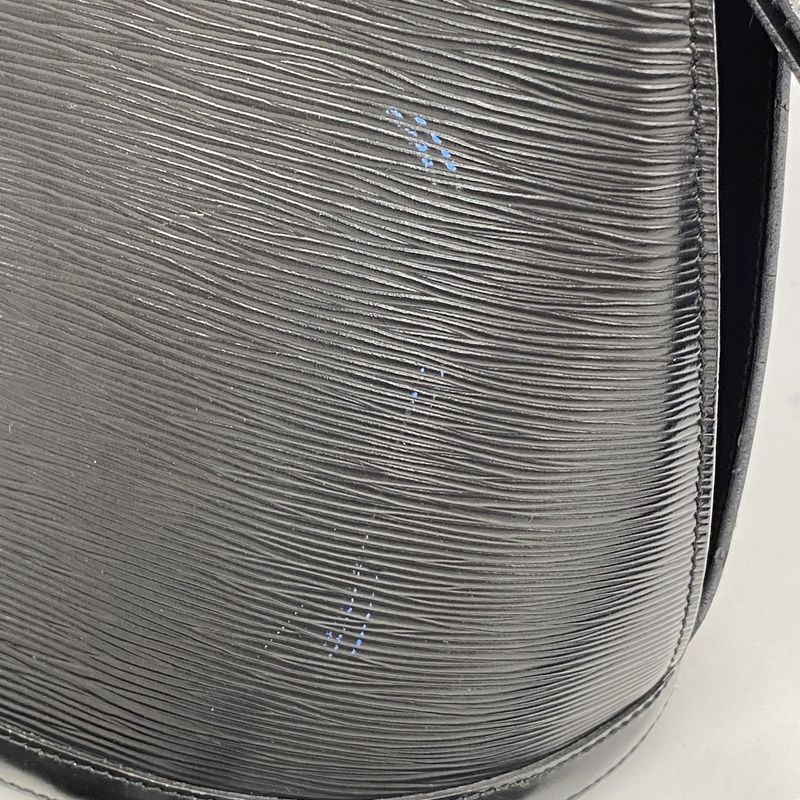 Louis Vuitton Epi Cluny Shoulder Bag M52252 Noir Black Women