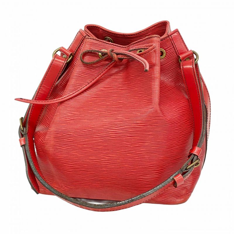 Louis Vuitton Shoulder Bag Epi Petite Noe M44107 Castilian Red Ladies
