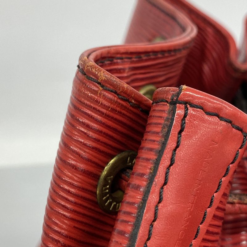 Louis Vuitton Shoulder Bag Epi Petite Noe M44107 Castilian Red Ladies