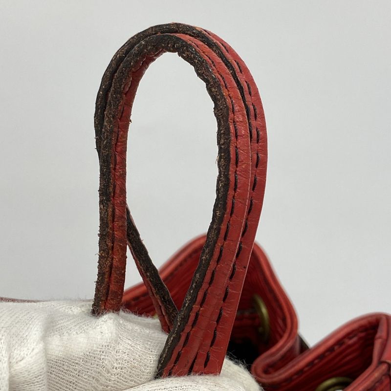 Louis Vuitton Shoulder Bag Epi Petite Noe M44107 Castilian Red Ladies