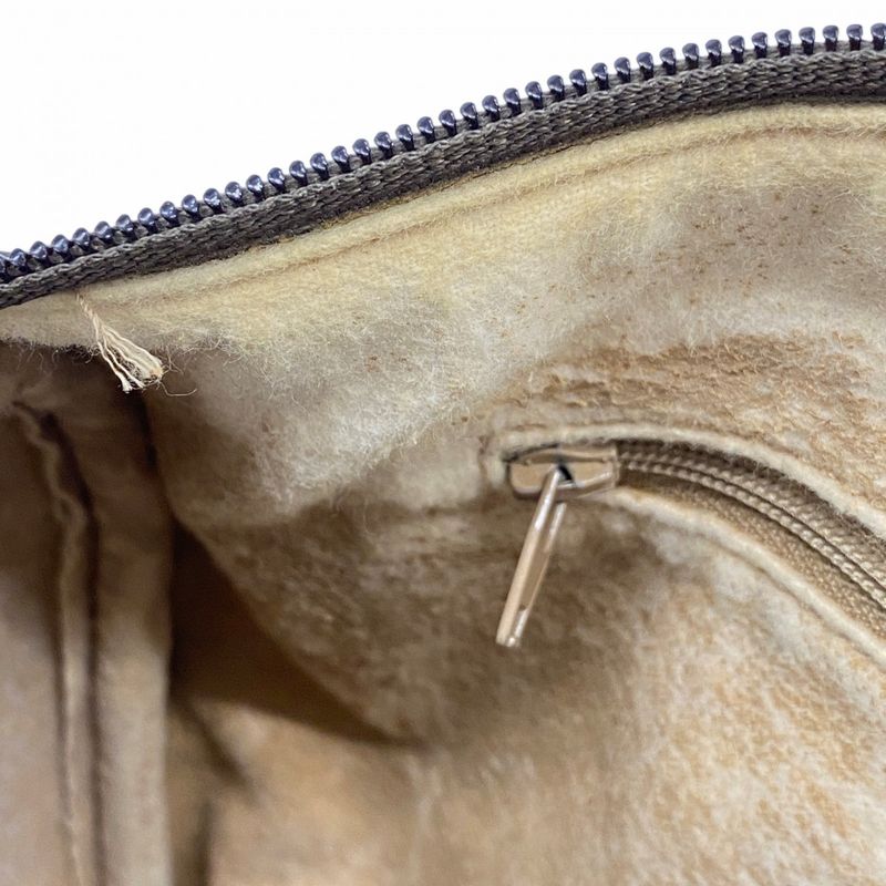 Gucci Handbag GG Supreme/sherry Line 40 02 007 PVC Brown Gold Hardware Women