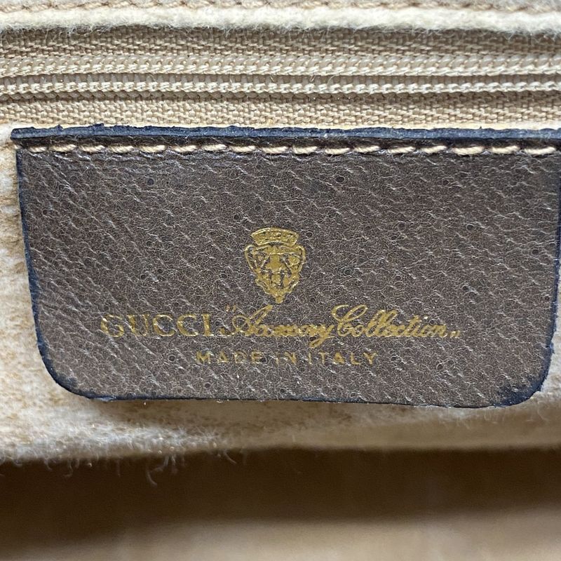 Gucci Handbag GG Supreme/sherry Line 40 02 007 PVC Brown Gold Hardware Women