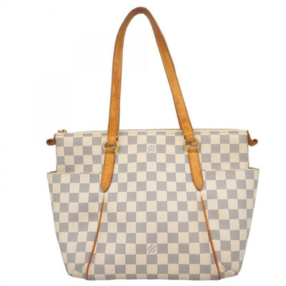 Louis Vuitton Tote Bag Damier Azure Totally PM N51262 White Ladies