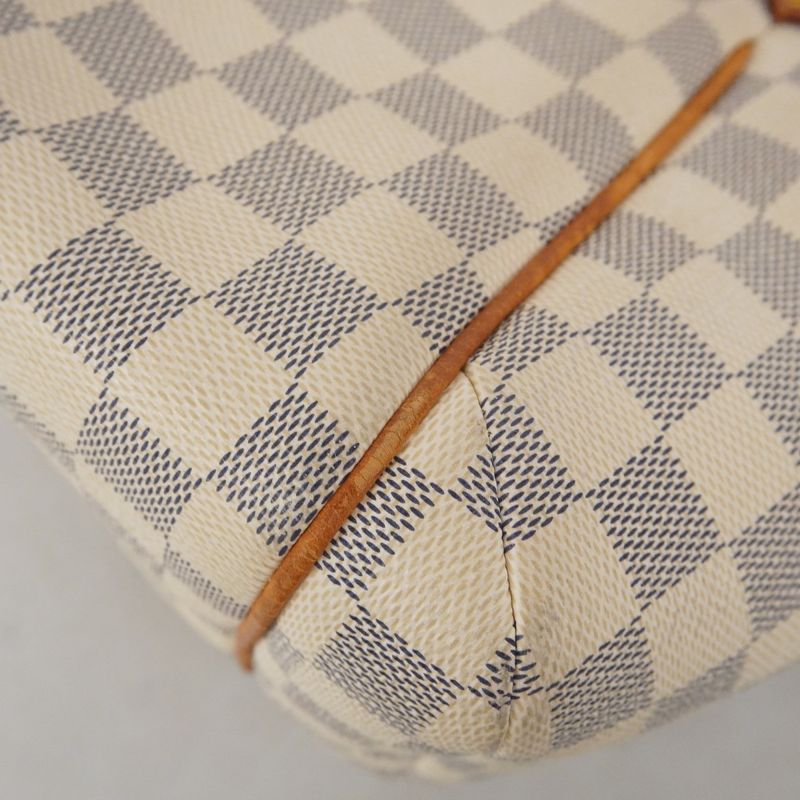 Louis Vuitton Tote Bag Damier Azure Totally PM N51262 White Ladies