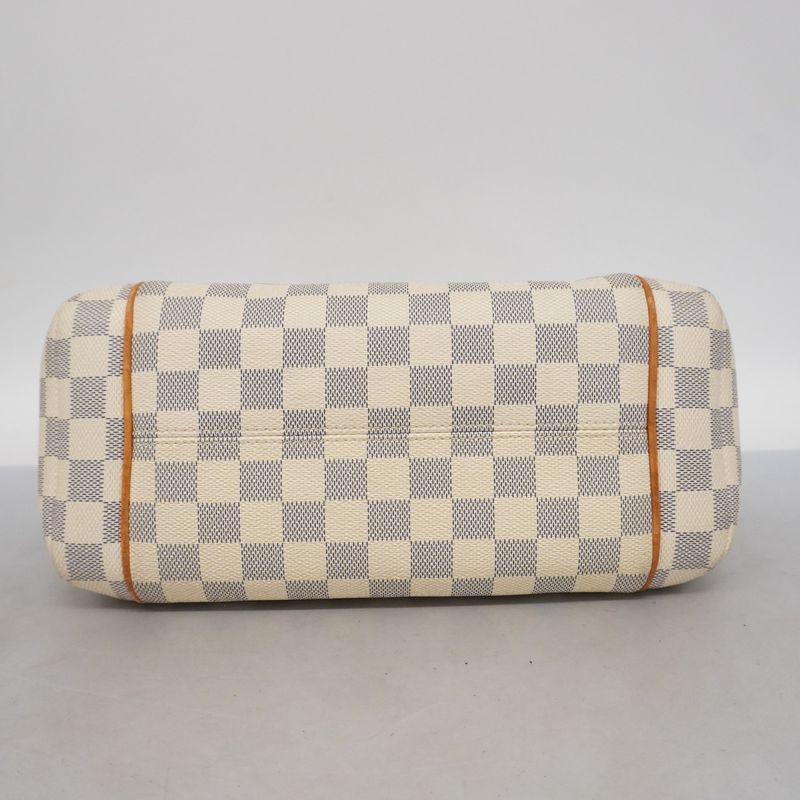 Louis Vuitton Tote Bag Damier Azure Totally PM N51262 White Ladies