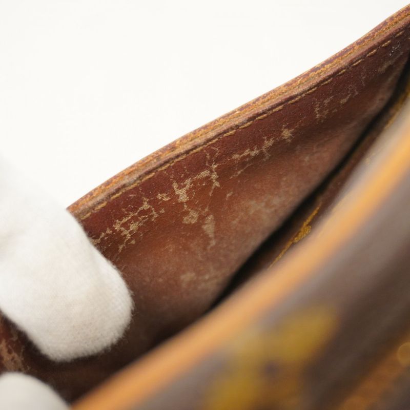 Louis Vuitton Shoulder Bag Monogram Danube M45266 Brown Ladies