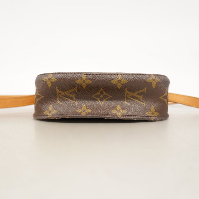 Louis Vuitton Shoulder Bag Monogram Mini Saint-cloud M51244 Brown Ladies