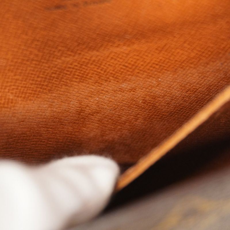 Louis Vuitton Shoulder Bag Monogram Mini Saint-cloud M51244 Brown Ladies