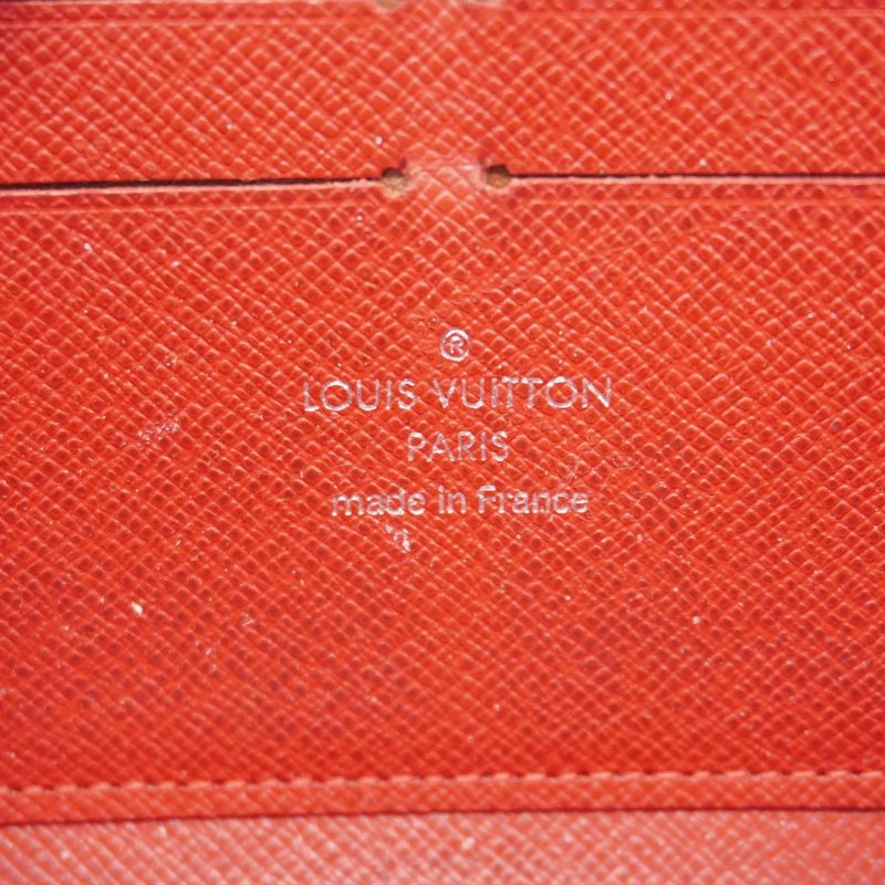 Louis Vuitton Epi Zippy Wallet Long Wallet M60304 Carmine Women