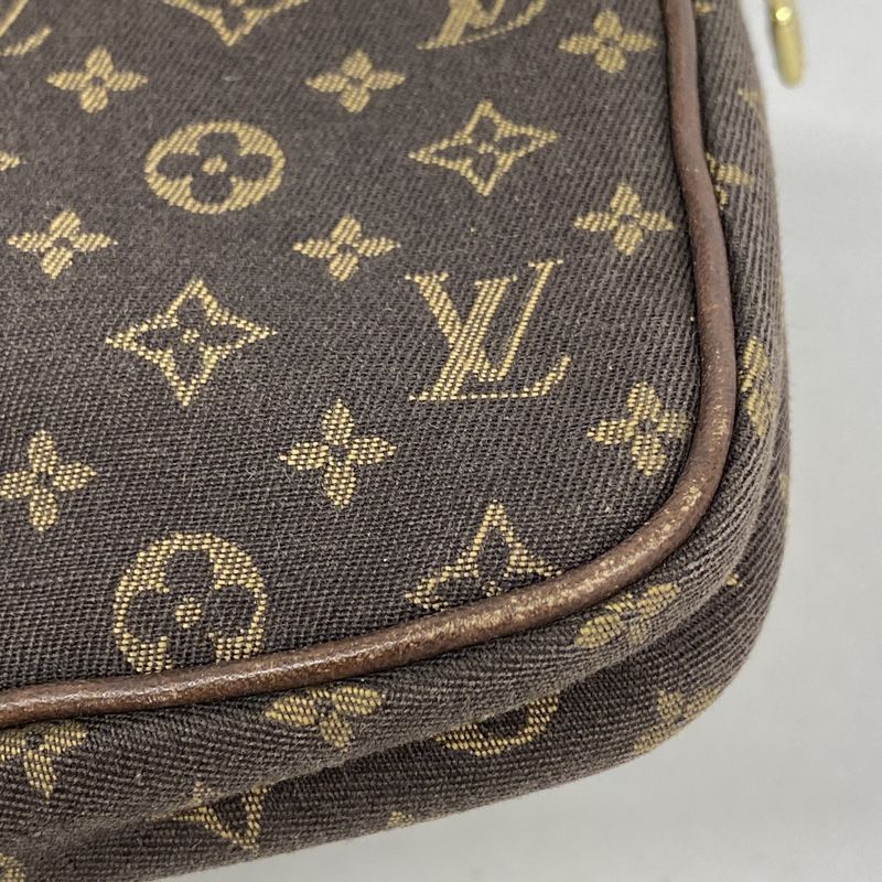 Louis Vuitton Tote Bag Monogram Mini Lin Bucket PM M95226 Ebene Womens