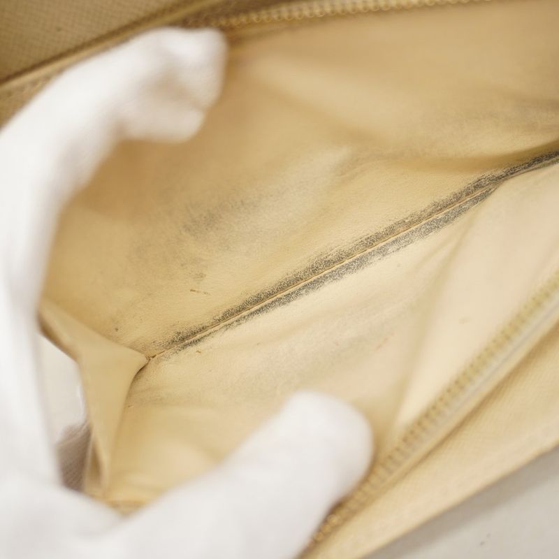 Louis Vuitton Damier Azure Portefeuille Sarah N61735 White Women's