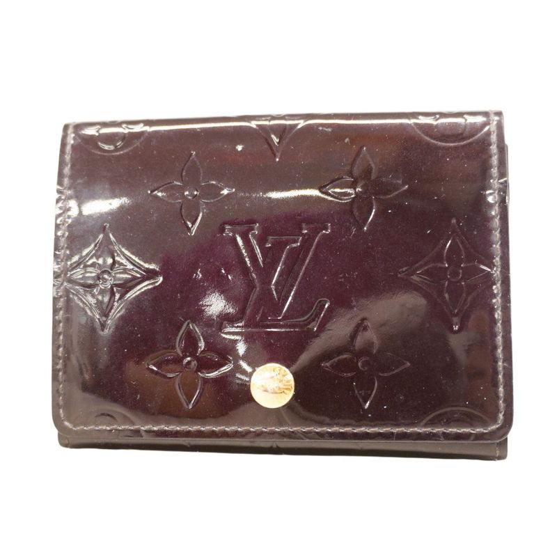 Louis Vuitton Business Card Holder Vernis Enveloppe Carte De Visite M91409