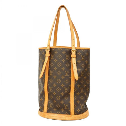Louis Vuitton Tote Bag Monogram Bucket GM M42236 Brown Ladies