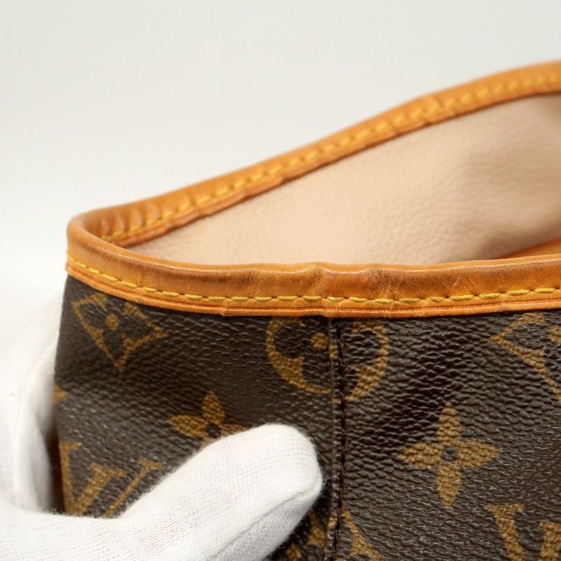 Louis Vuitton Tote Bag Monogram Bucket GM M42236 Brown Ladies