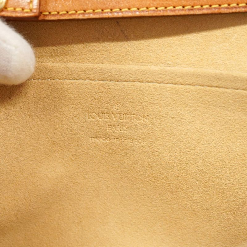 Louis Vuitton Shoulder Bag Monogram Pochette Twin GM M51852 Brown Ladies