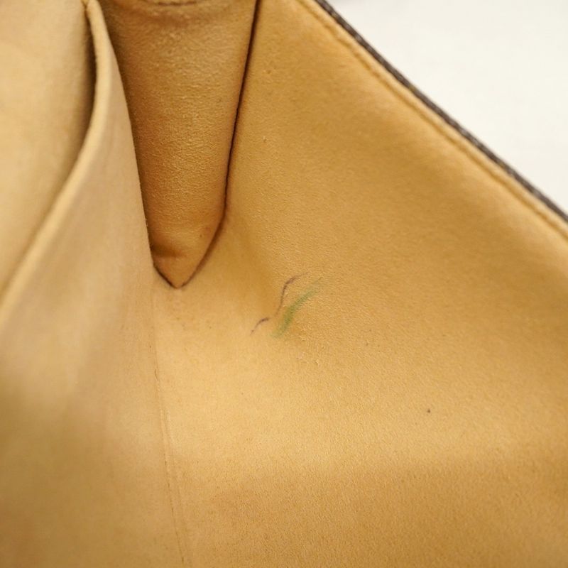 Louis Vuitton Shoulder Bag Monogram Pochette Twin GM M51852 Brown Ladies