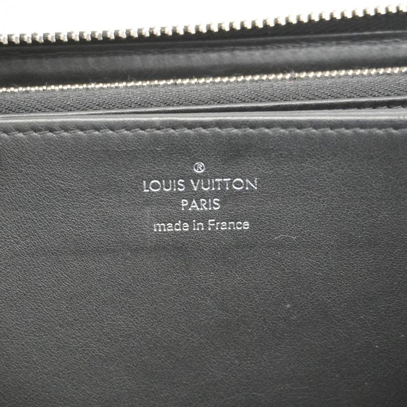 Louis Vuitton Mahina Zippy Wallet M61867 Noir Black Men Women Unisex