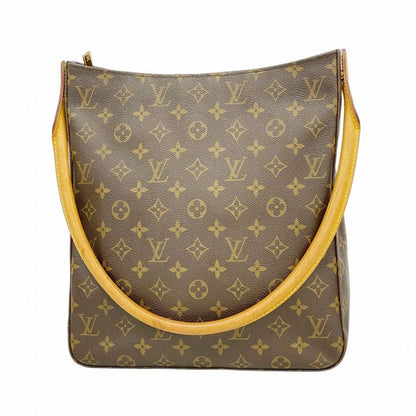Louis Vuitton Shoulder Bag Monogram Looping GM M51145 Brown Ladies