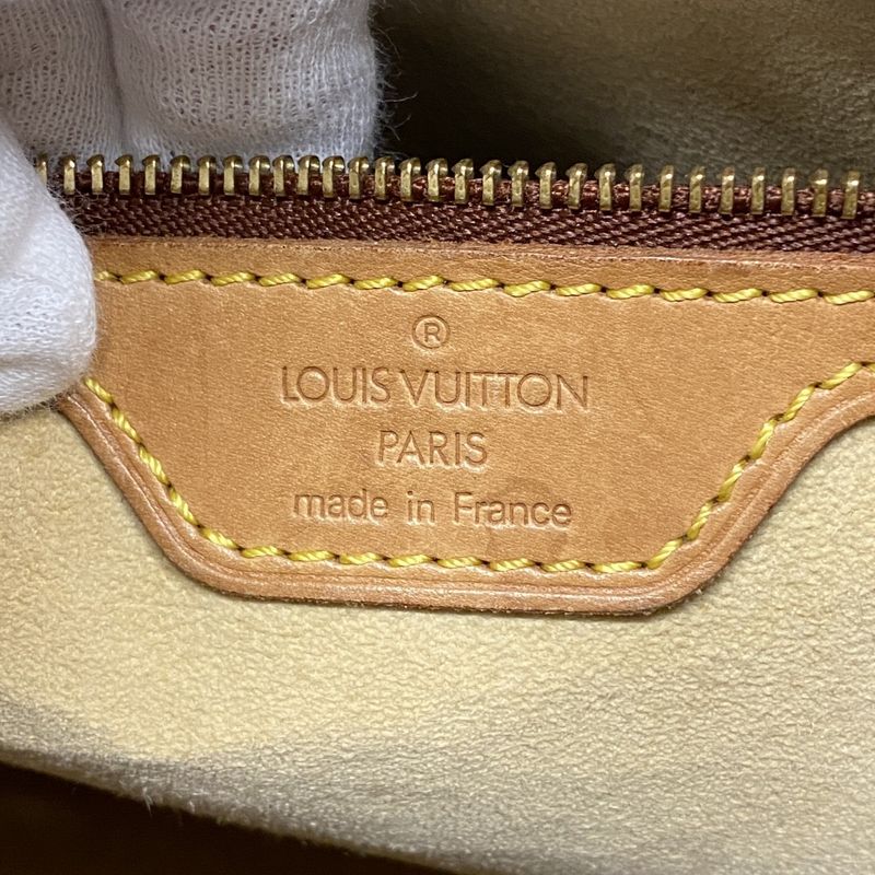 Louis Vuitton Shoulder Bag Monogram Looping GM M51145 Brown Ladies