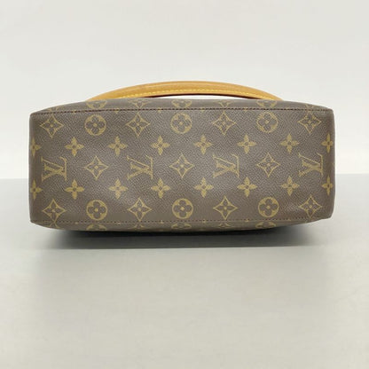 Louis Vuitton Shoulder Bag Monogram Looping GM M51145 Brown Ladies