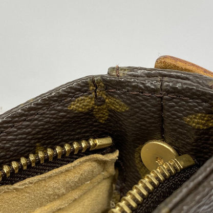 Louis Vuitton Shoulder Bag Monogram Looping GM M51145 Brown Ladies