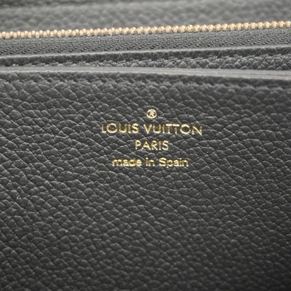 Louis Vuitton Long Wallet Monogram/empreinte Bicolor Zippy Wallet M80481 Black