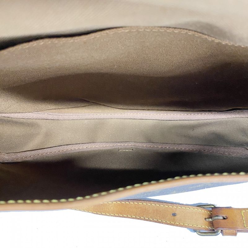 Louis Vuitton Shoulder Bag Monogram Saumur 30 M42256 Brown Ladies