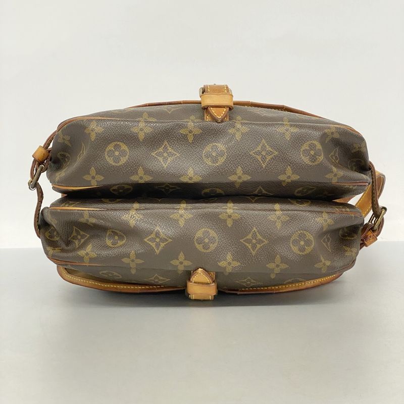 Louis Vuitton Shoulder Bag Monogram Saumur 30 M42256 Brown Ladies