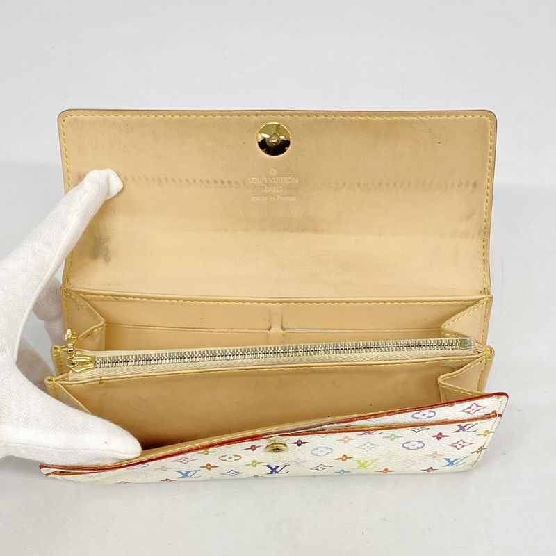 Louis Vuitton Long Wallet Monogram Multicolor Pochette Porte Monet Cles Di