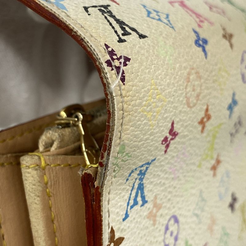 Louis Vuitton Long Wallet Monogram Multicolor Pochette Porte Monet Cles Di