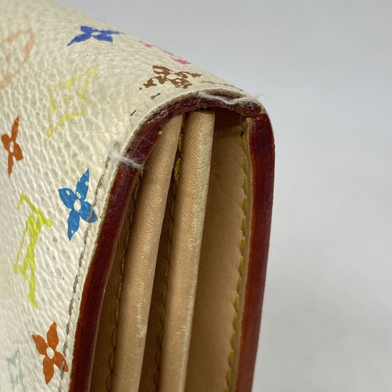 Louis Vuitton Long Wallet Monogram Multicolor Pochette Porte Monet Cles Di