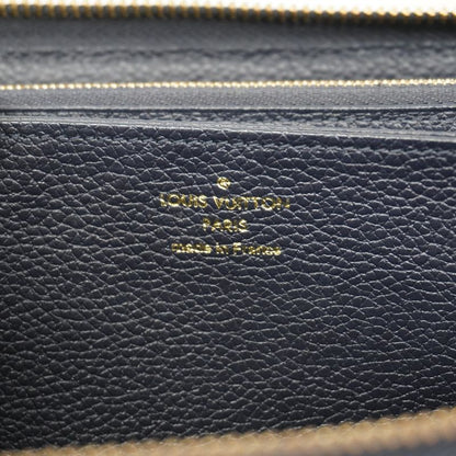 Louis Vuitton Long Wallet Monogram/empreinte Zippy Wallet M62121 Marine