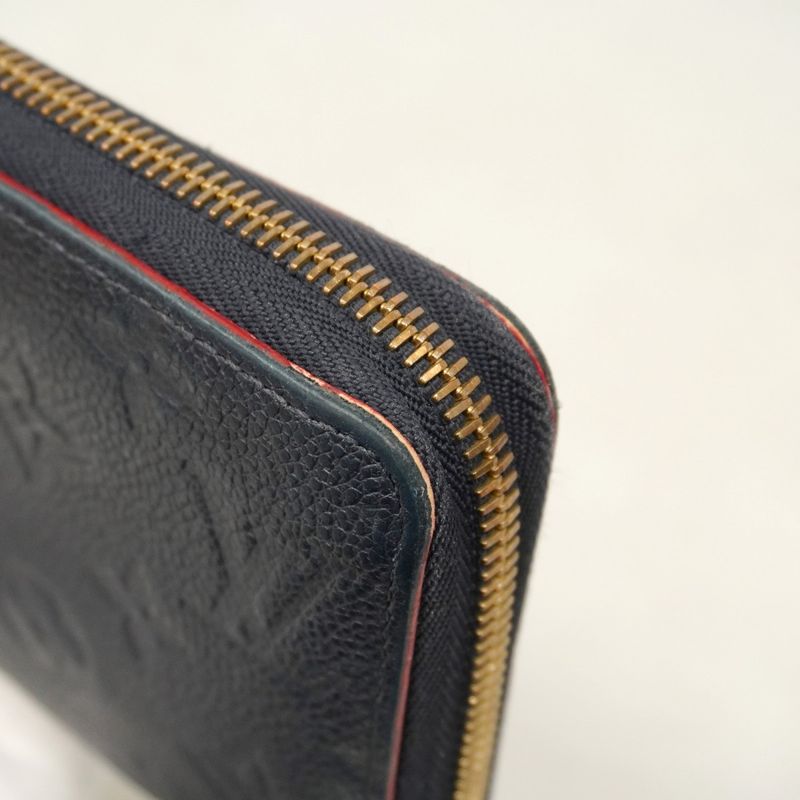 Louis Vuitton Long Wallet Monogram/empreinte Zippy Wallet M62121 Marine
