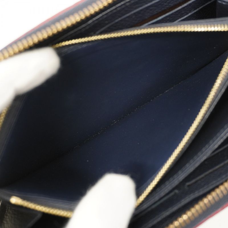 Louis Vuitton Long Wallet Monogram/empreinte Zippy Wallet M62121 Marine