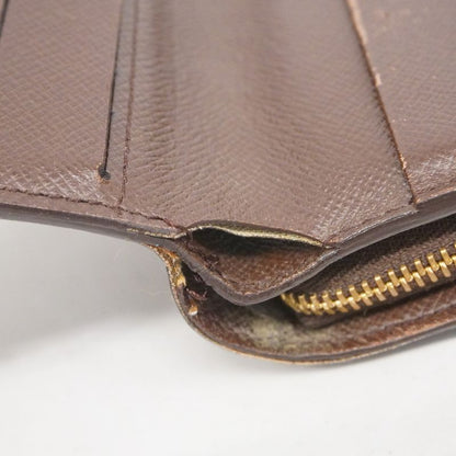 Louis Vuitton Wallet Damier Compact Zip N61668 Ebene Womens