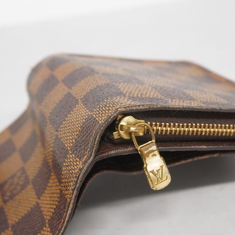 Louis Vuitton Wallet Damier Compact Zip N61668 Ebene Womens