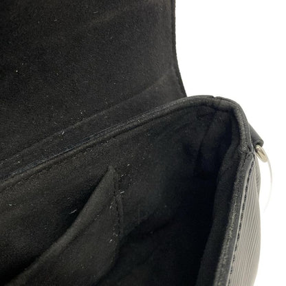 Louis Vuitton Epi Pochette Montaigne Shoulder Bag M59292 Noir Black Leather