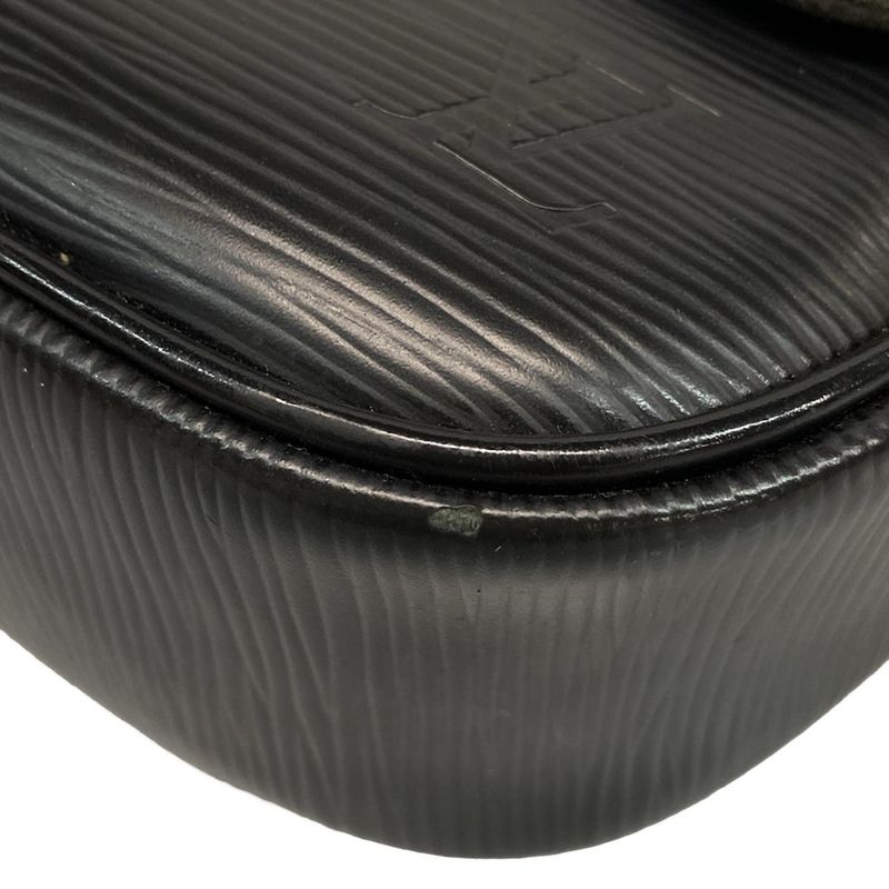 Louis Vuitton Epi Pochette Montaigne Shoulder Bag M59292 Noir Black Leather