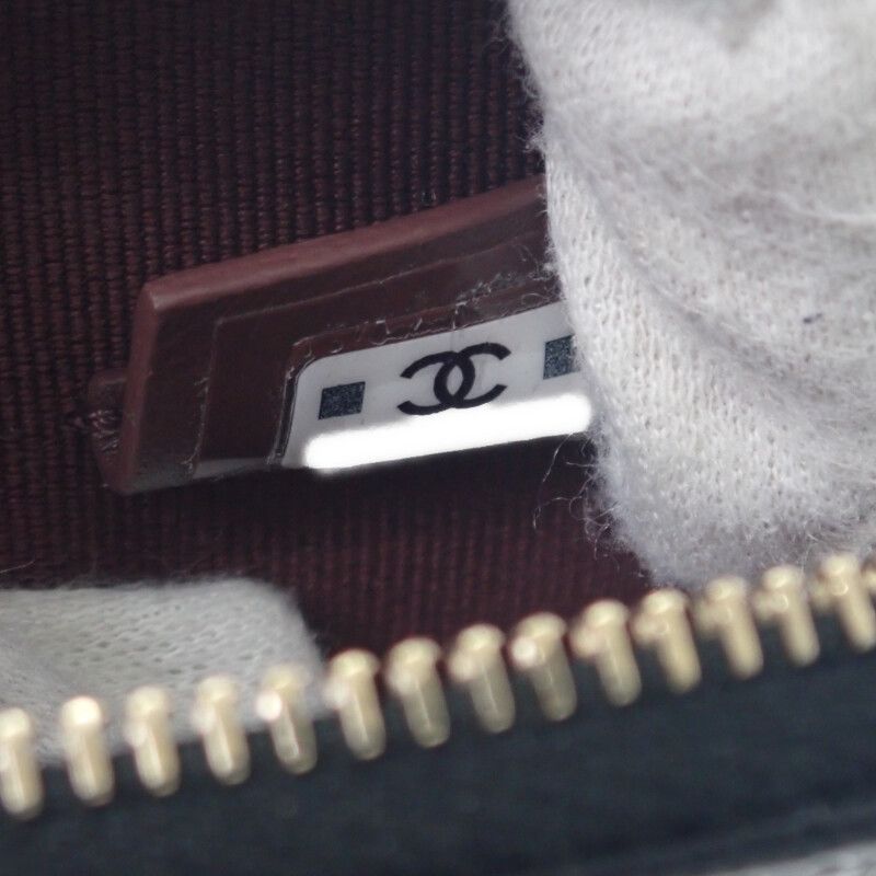 Chanel Classic Zip Coin Purse Ap2061 Coin Case Caviar Skin Black Gold Hardware