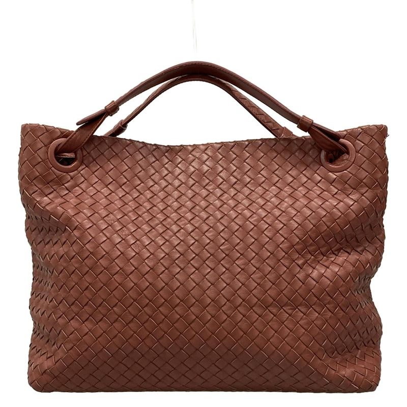 Bottega Veneta Tote Bag Garda Bag 179320 Red Leather