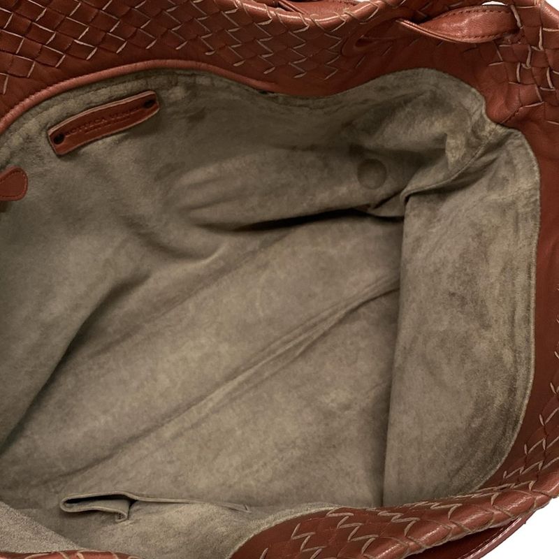 Bottega Veneta Tote Bag Garda Bag 179320 Red Leather