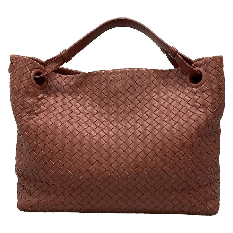 Bottega Veneta Tote Bag Garda Bag 179320 Red Leather