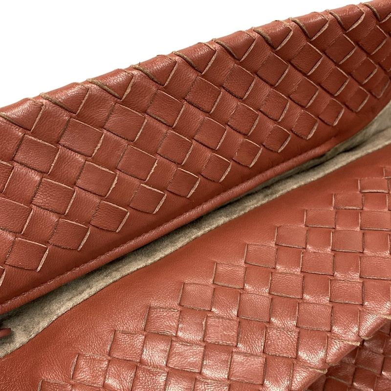 Bottega Veneta Tote Bag Garda Bag 179320 Red Leather