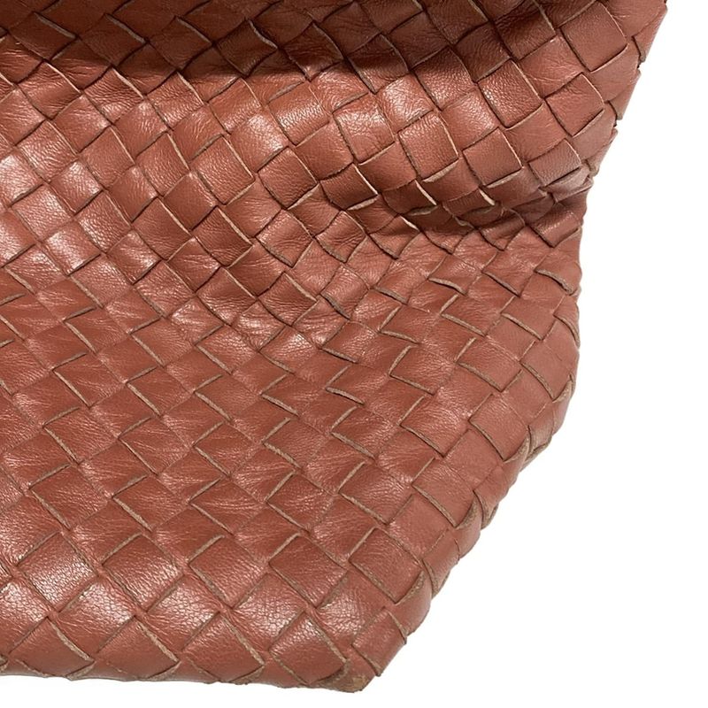 Bottega Veneta Tote Bag Garda Bag 179320 Red Leather