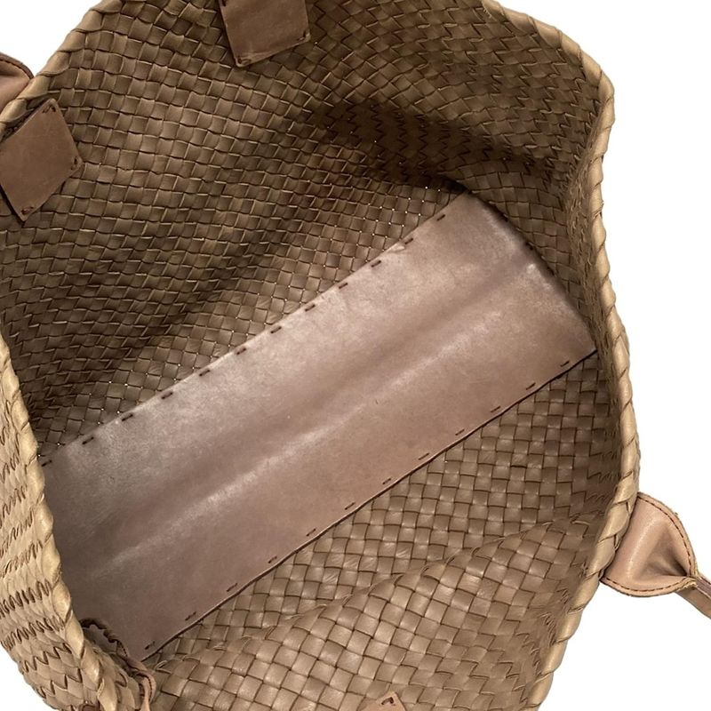 Bottega Veneta Tote Bag Cabas MM 115664 Brown Limited Edition Of 500 Leather